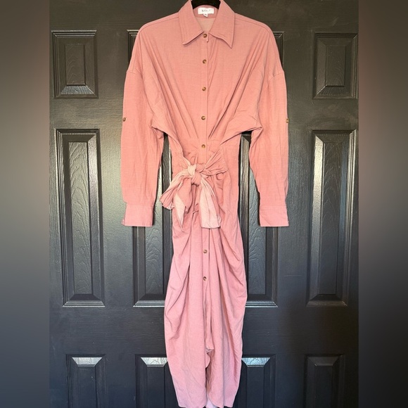 Anthropologie Mable Boheme Shirt Tie Dress size S - Picture 8 of 14